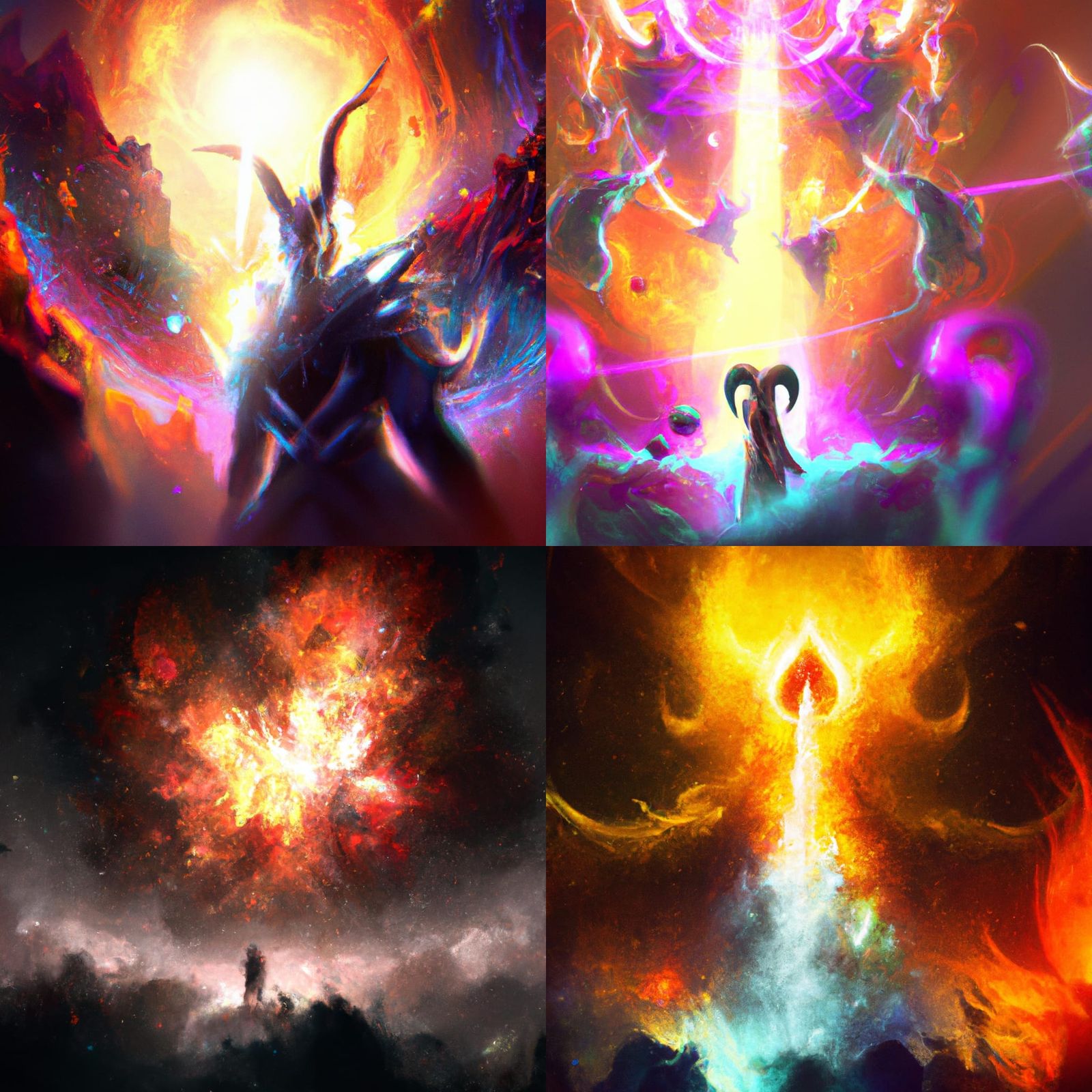 Ominous Figure Emerges in Unholy Light