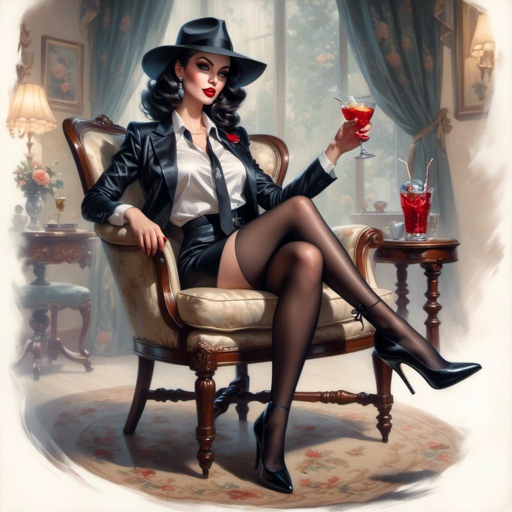 Sinister Pin-Up: The Private Eye