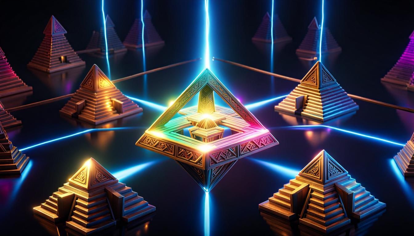 Pyramids of Light: Ankh