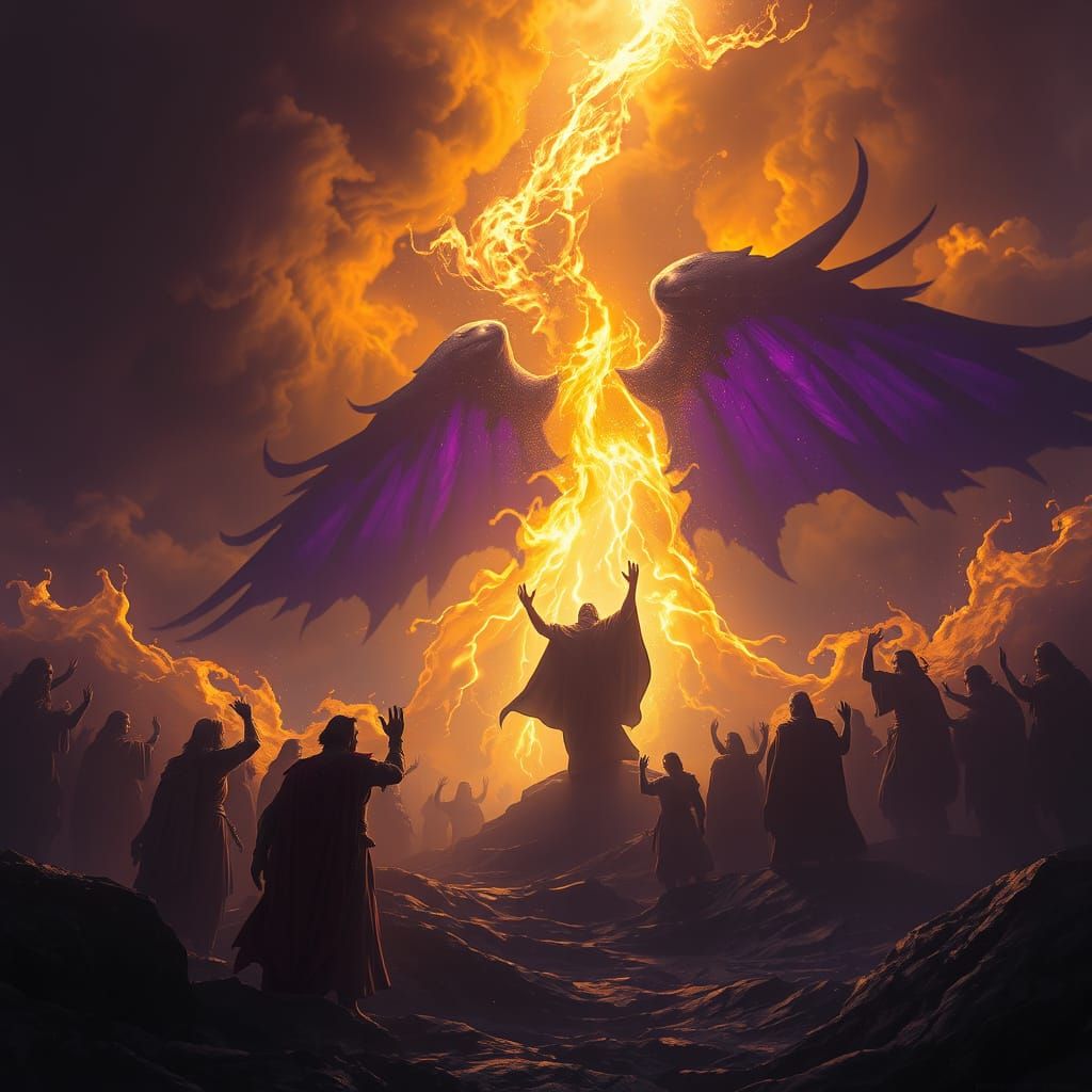 Biblical Freedom in Dark Fantasy Concept Art