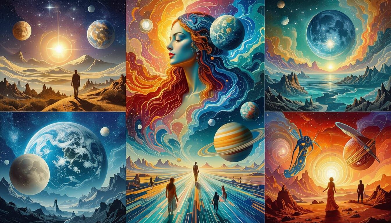 Cosmic Postcard from Parallel Universe