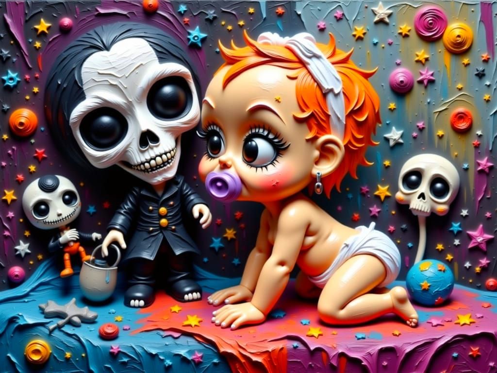 Funko Pop Babies: Life and Death Play Together