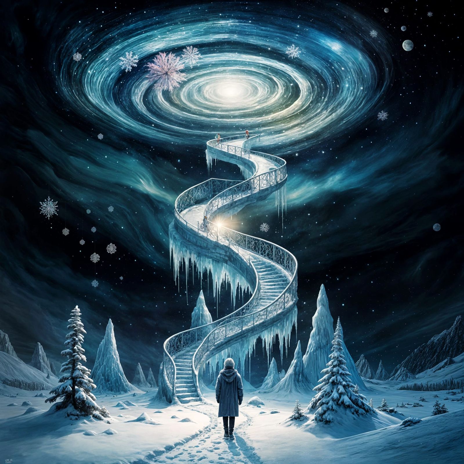 Frozen Stargate Opens to Tropical Universe