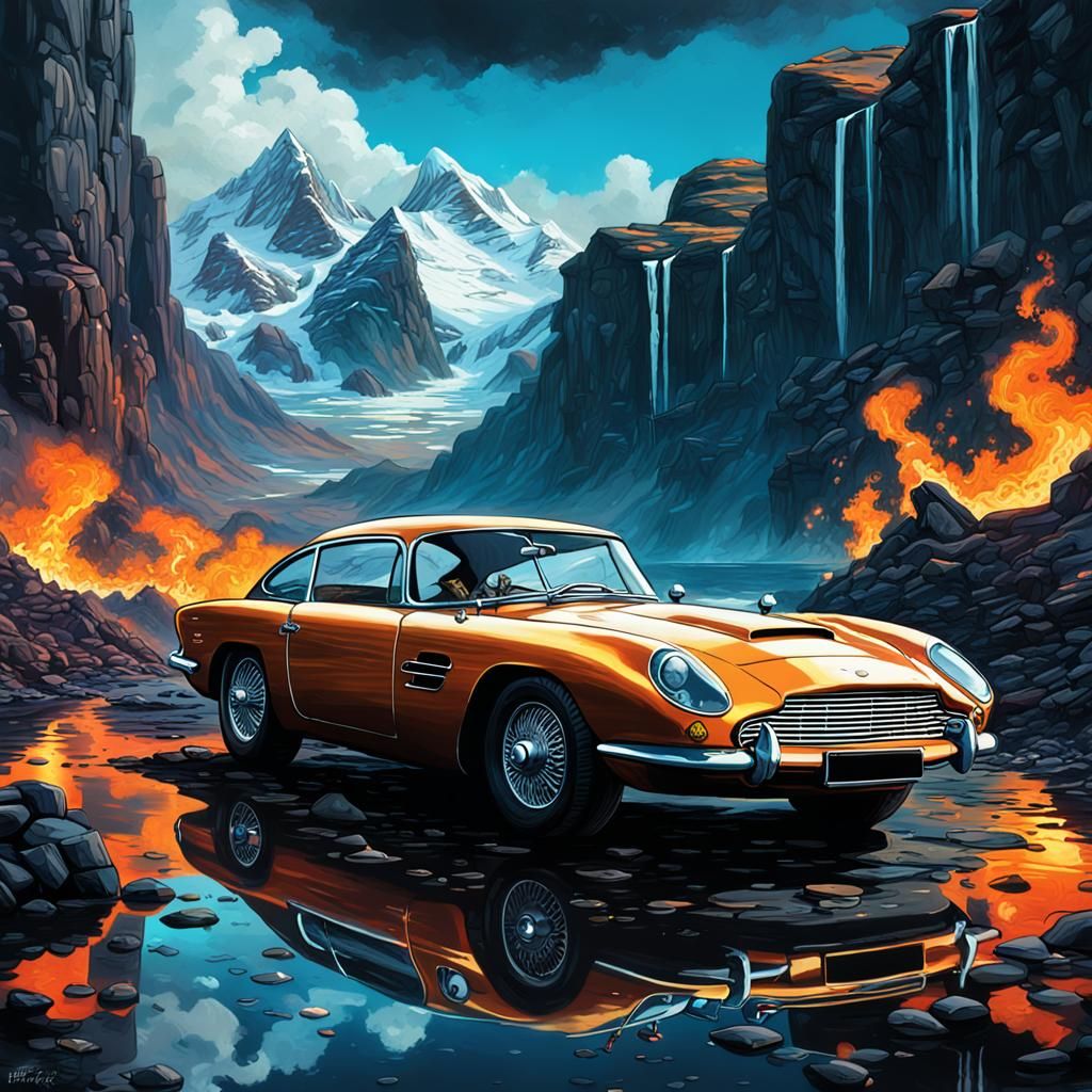 Fantasy Illustration: My Name is Bond, James Bond