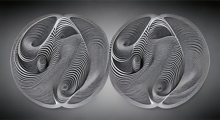 Abstract Vector Fractal in Butler Style