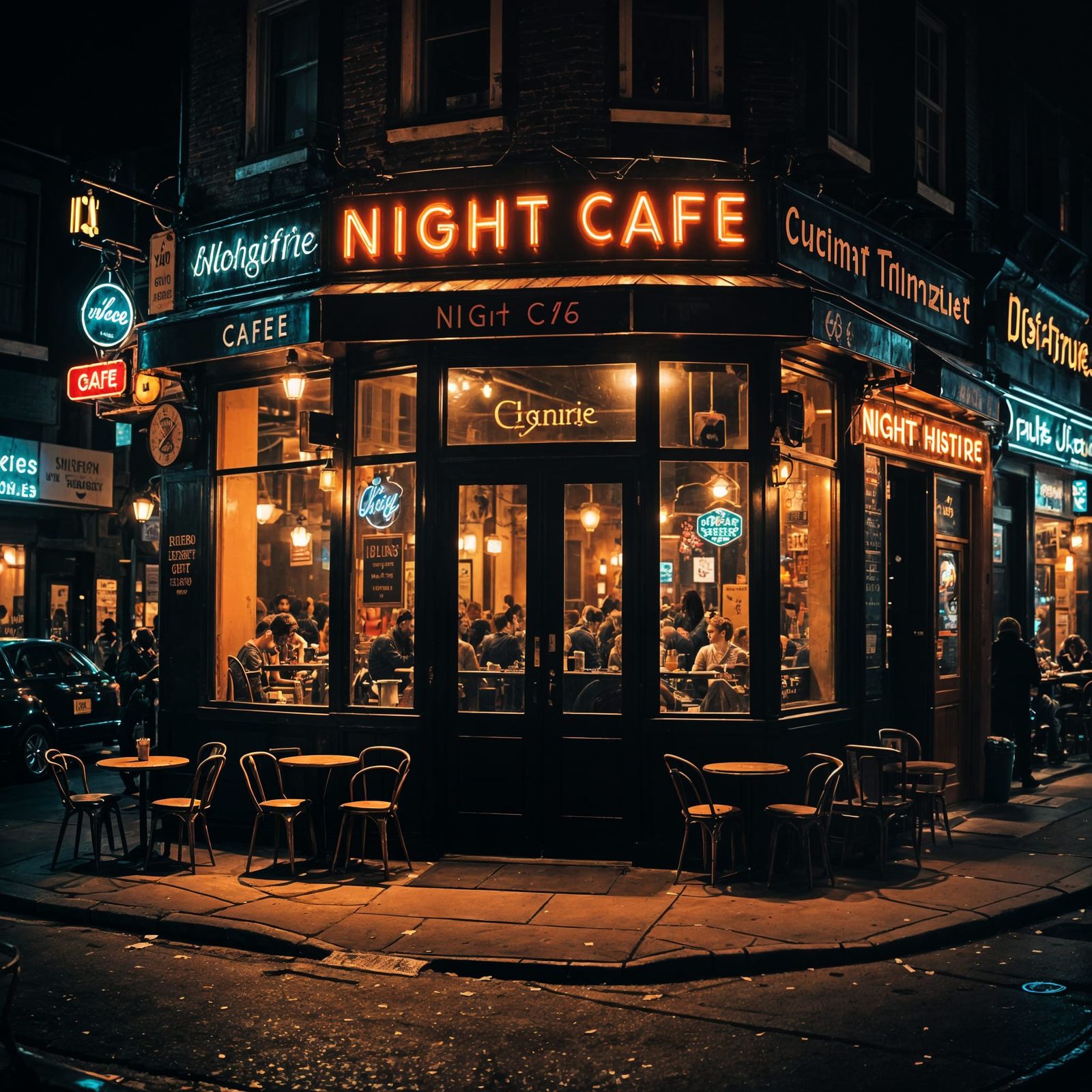 Night Café, a place where we can all meet ❤️