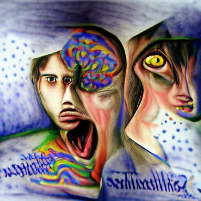 Schizophrenia: A Visual Representation of Mental Disorder