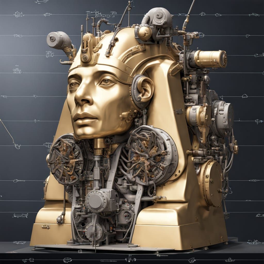 Model Sphinx as a Machine