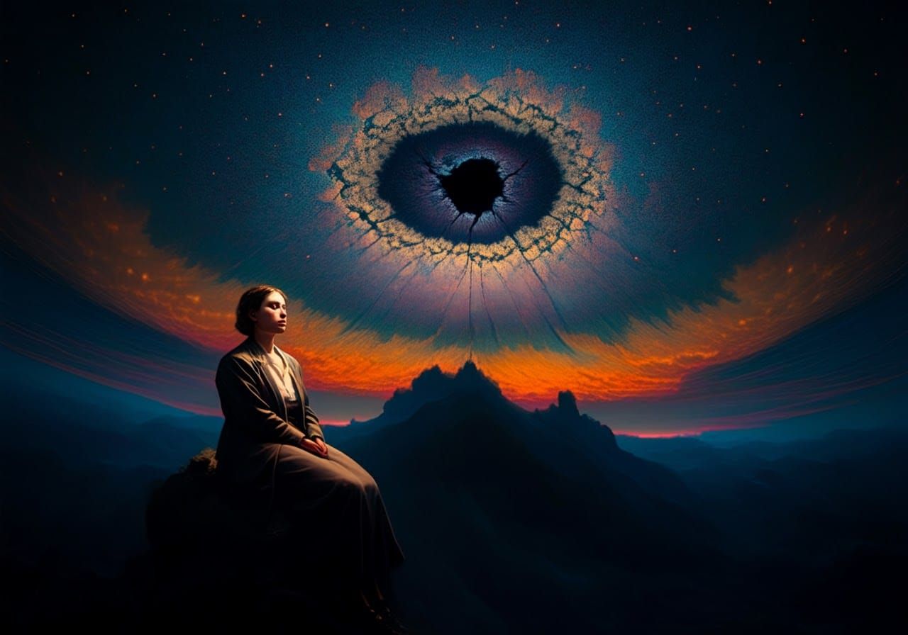 Dramatic Exchange with Recursive Atmospheric Refraction