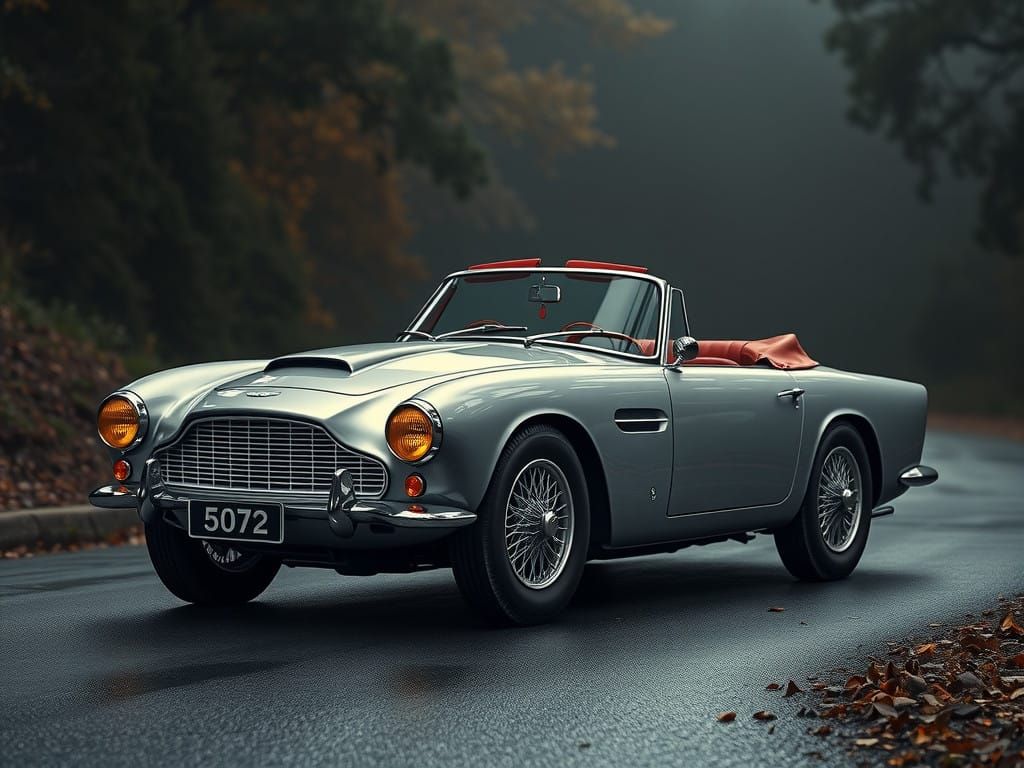 Aston Martin Arnolt DB2/4 Spyder in Photorealistic Digital P...