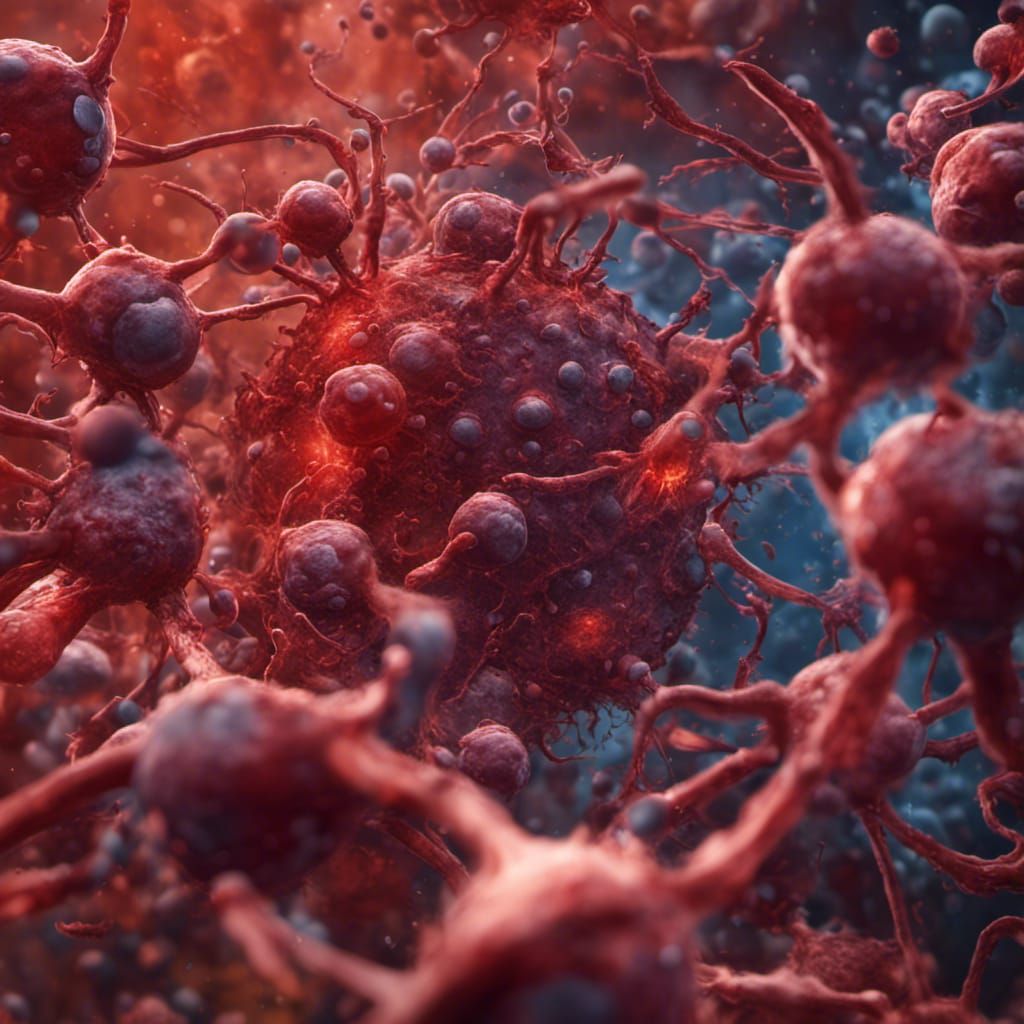 Antibodies Binding to Red Blood Cells as Matte Painting