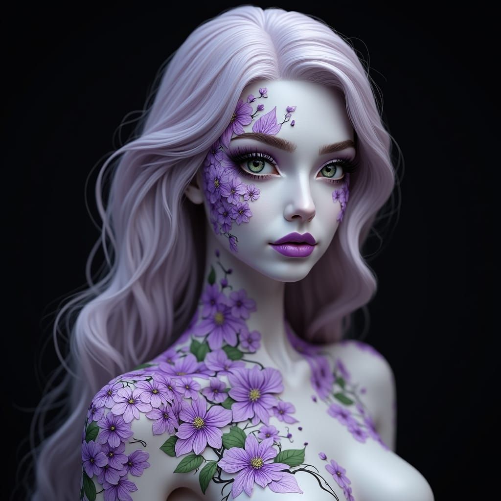 Ethereal Lilac Goddess