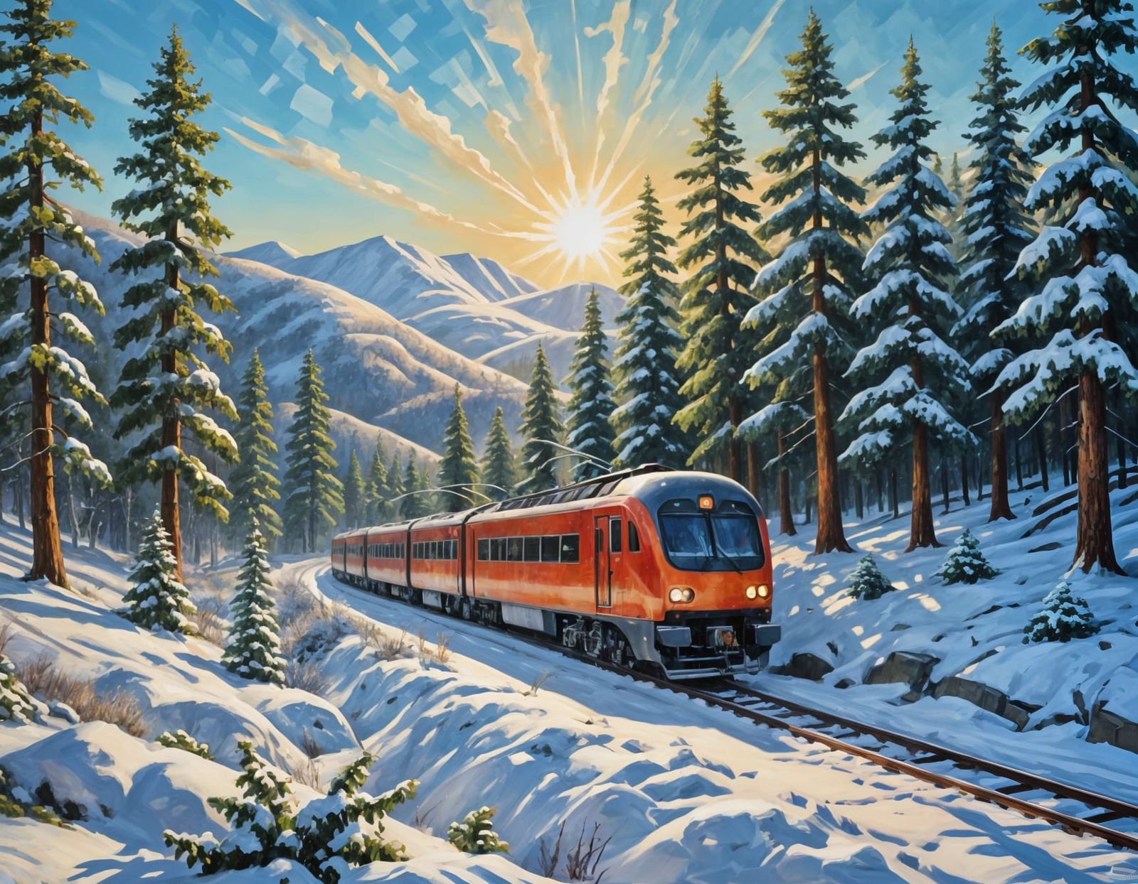 Winter Train 5