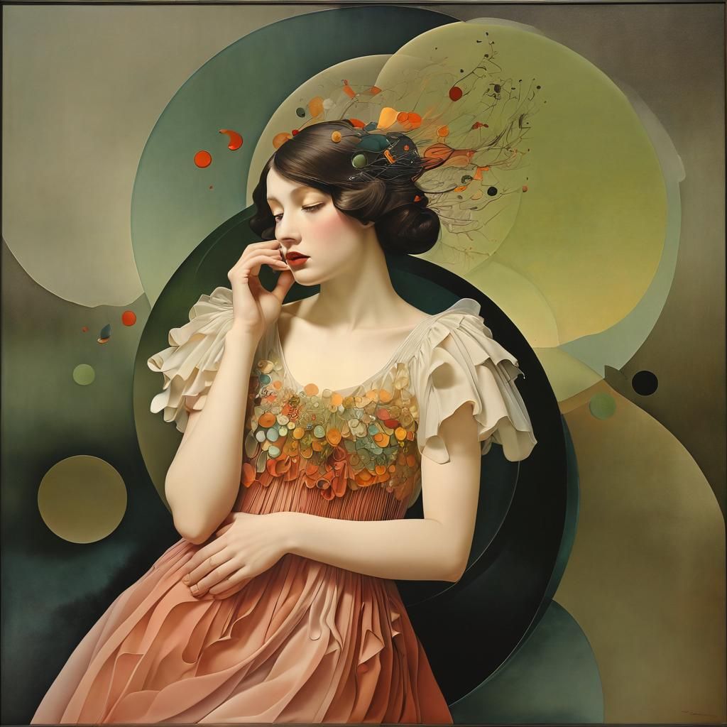 Dreamlike Painting in Enchanting Muted Colors
