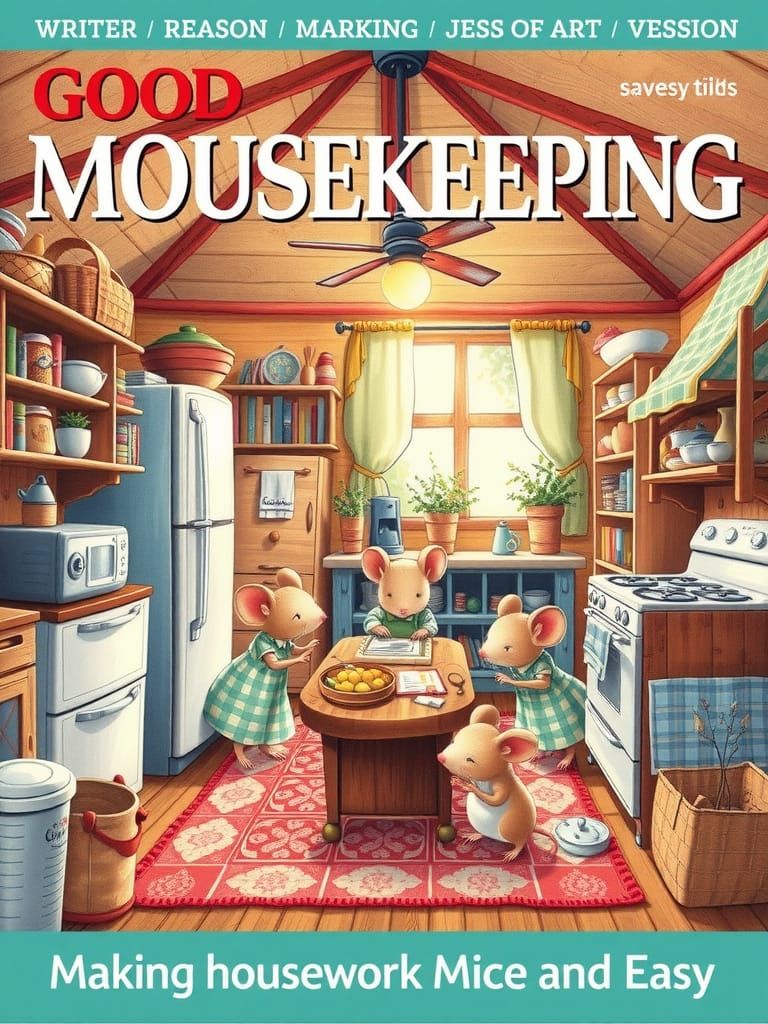 Good Mousekeeping magazine. Practical tips for looking after...