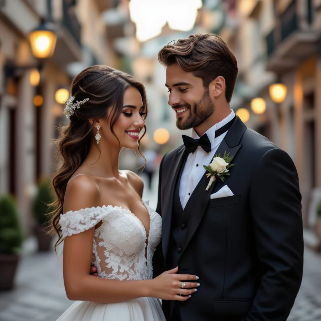 Immortal Lovers in Dreamscape: Digital Art