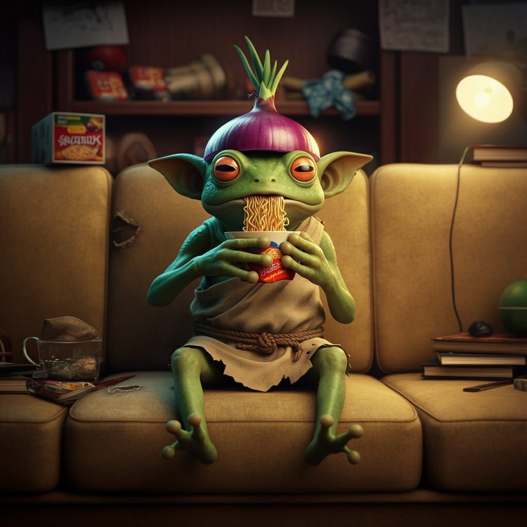 Wudge, The Mischievous Little Goblin Friend And Annoying Roo...