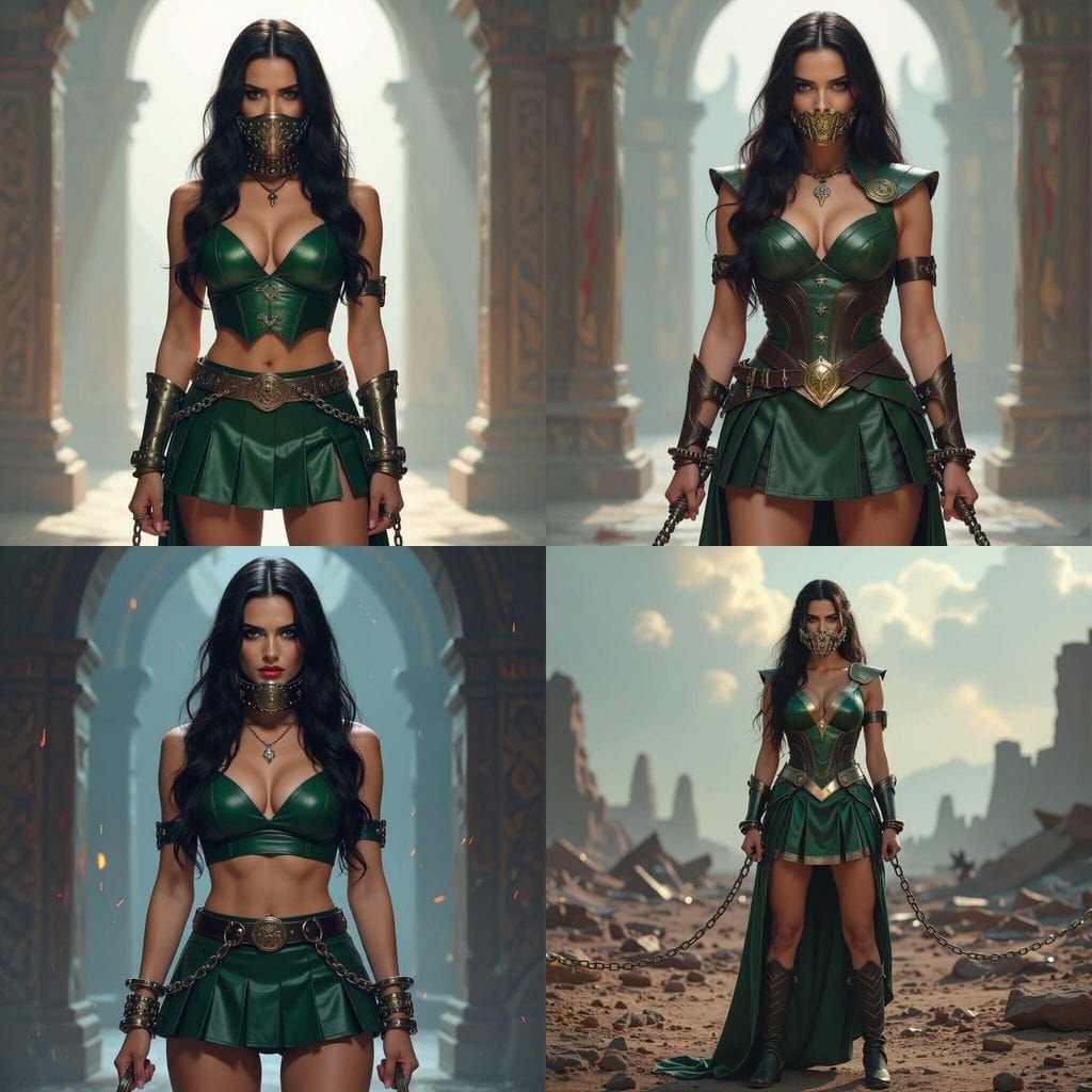 Kriti Sanon as Loki, Handcuffed and Muzzled
