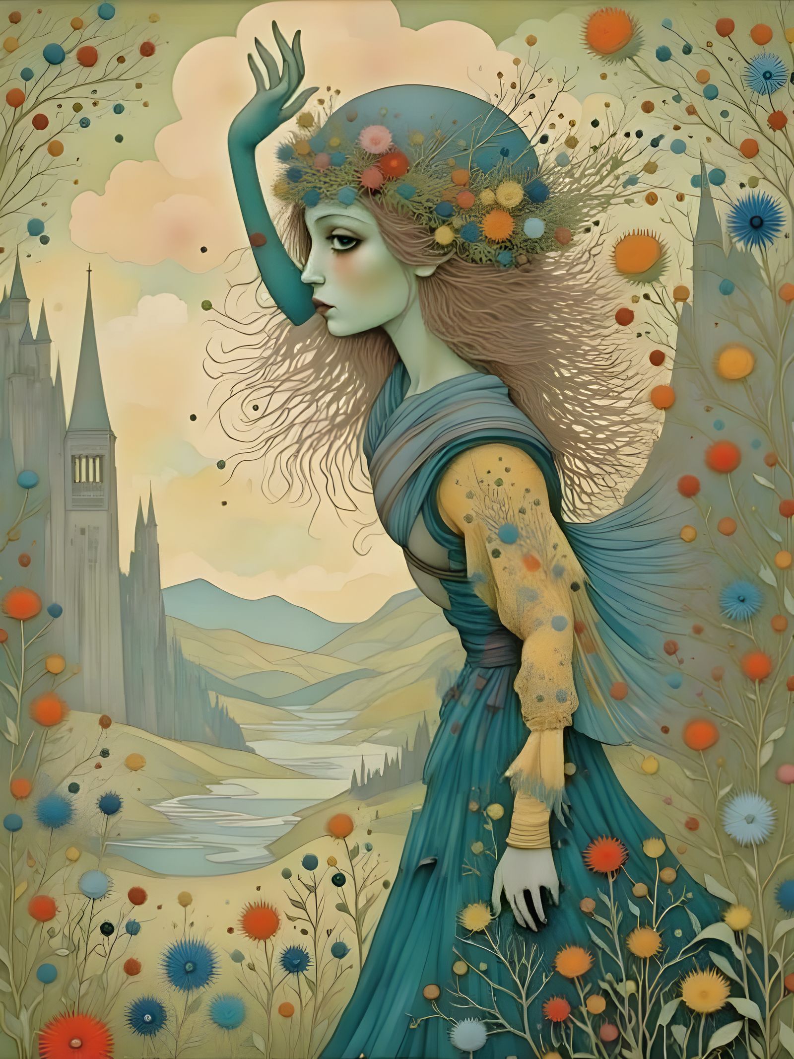 Dreamy Journey Through a Whimsical World