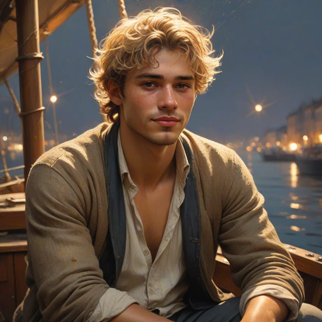 Cyberpunk Vagrant in Cosmic Space