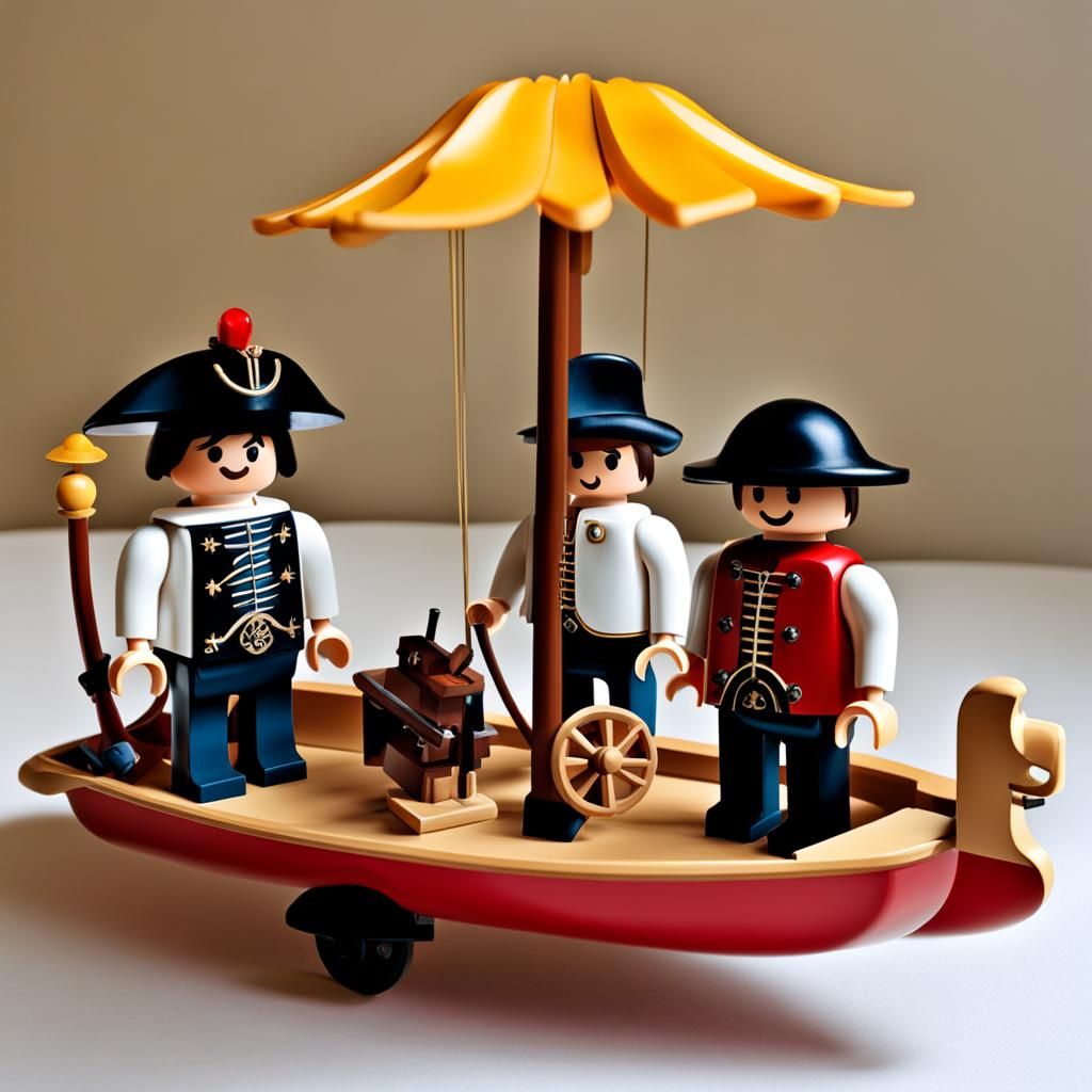 Playmobil Raft of the Medusa: A Toy-Style Recreation