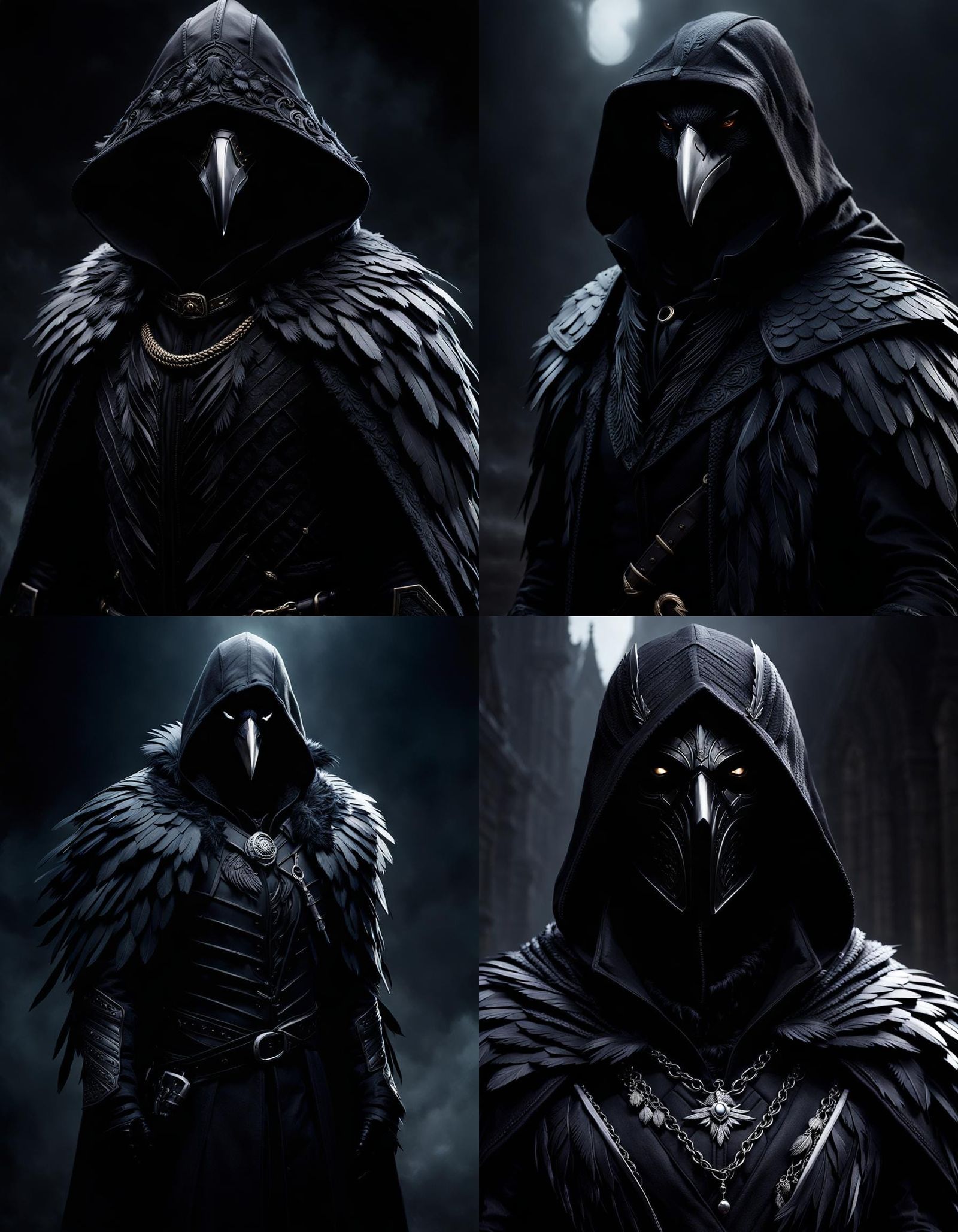 Feathered Rogue Concept Art Trending on Artstation