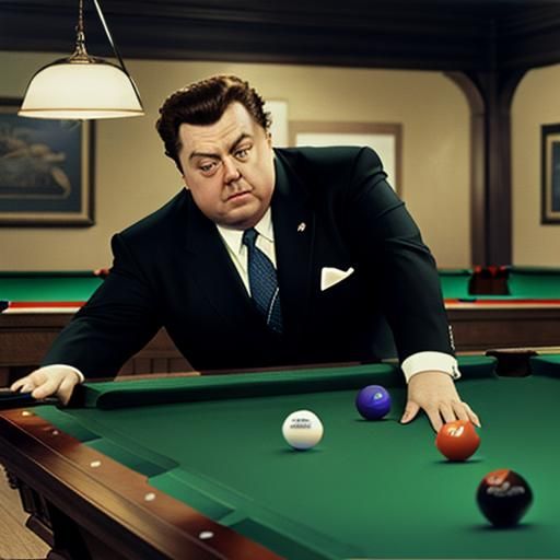 Pool Game: Gleason vs Anderson in Smokey Parlor