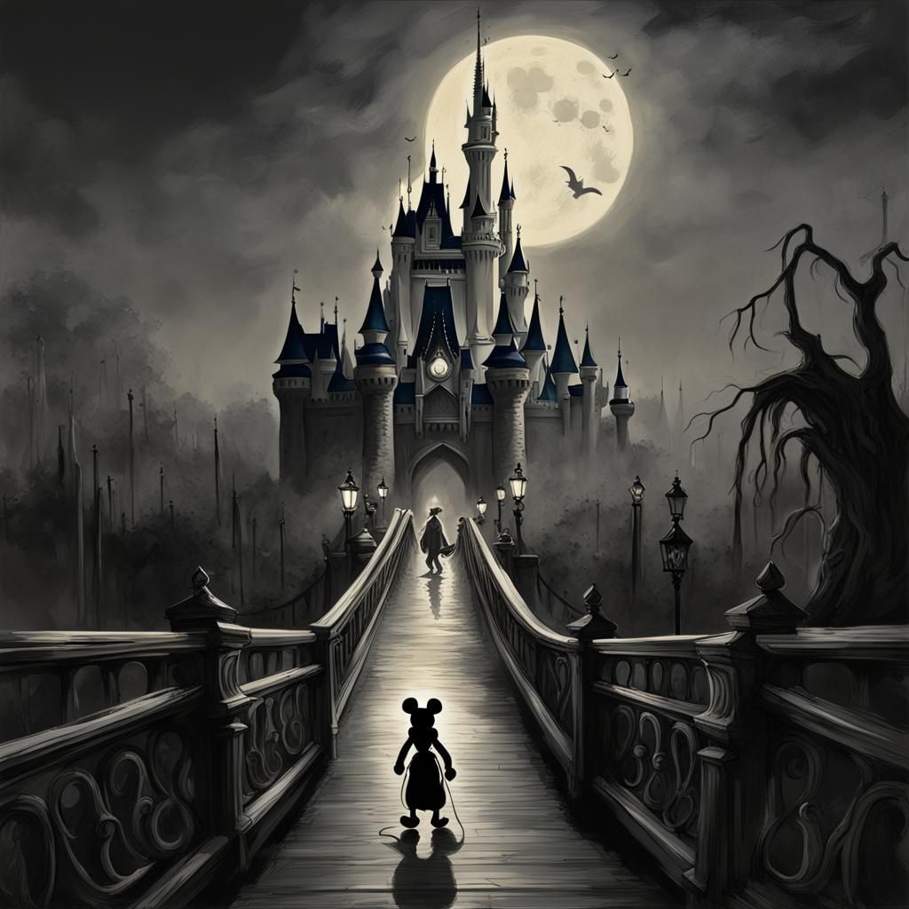 Horror themed Disney World