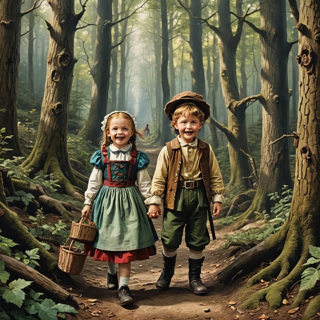 Hansel and Gretel's Forest Adventure