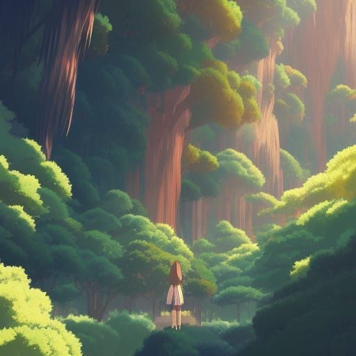In the forest