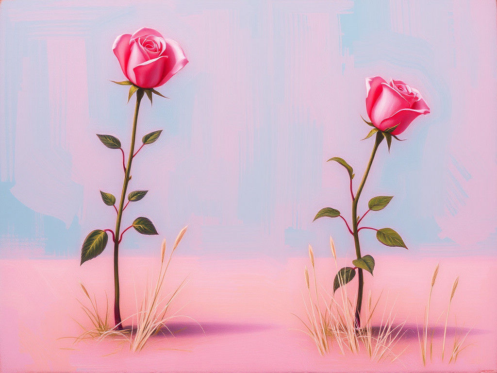 Ultraminimalist Pink Surrealism: Seclusion in Motion