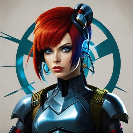 AI Generated 5th Element Diva