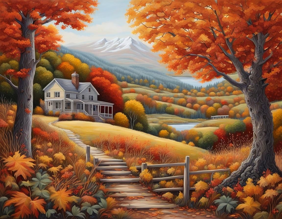 Landscape and Autumn Dreams