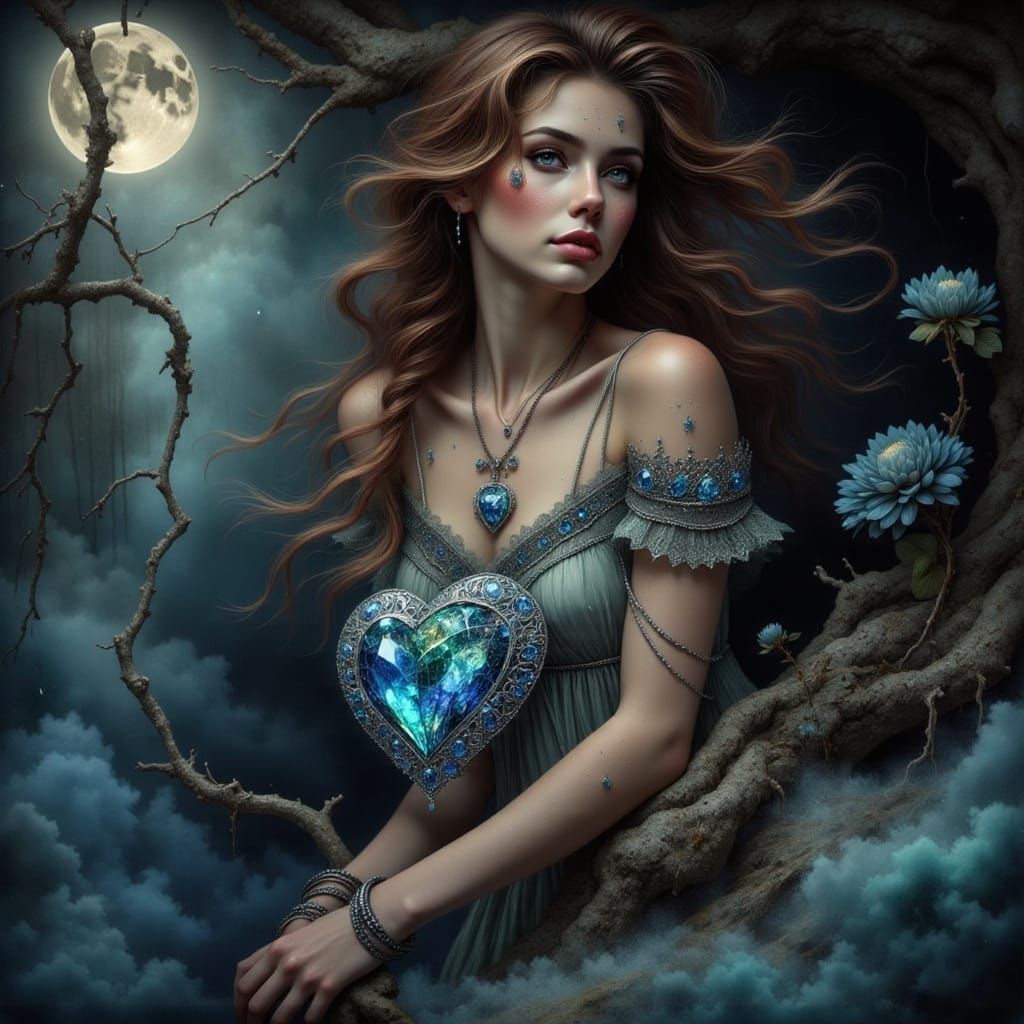 Fearless Step into the Dark: A Young Woman's Enchanted Momen...