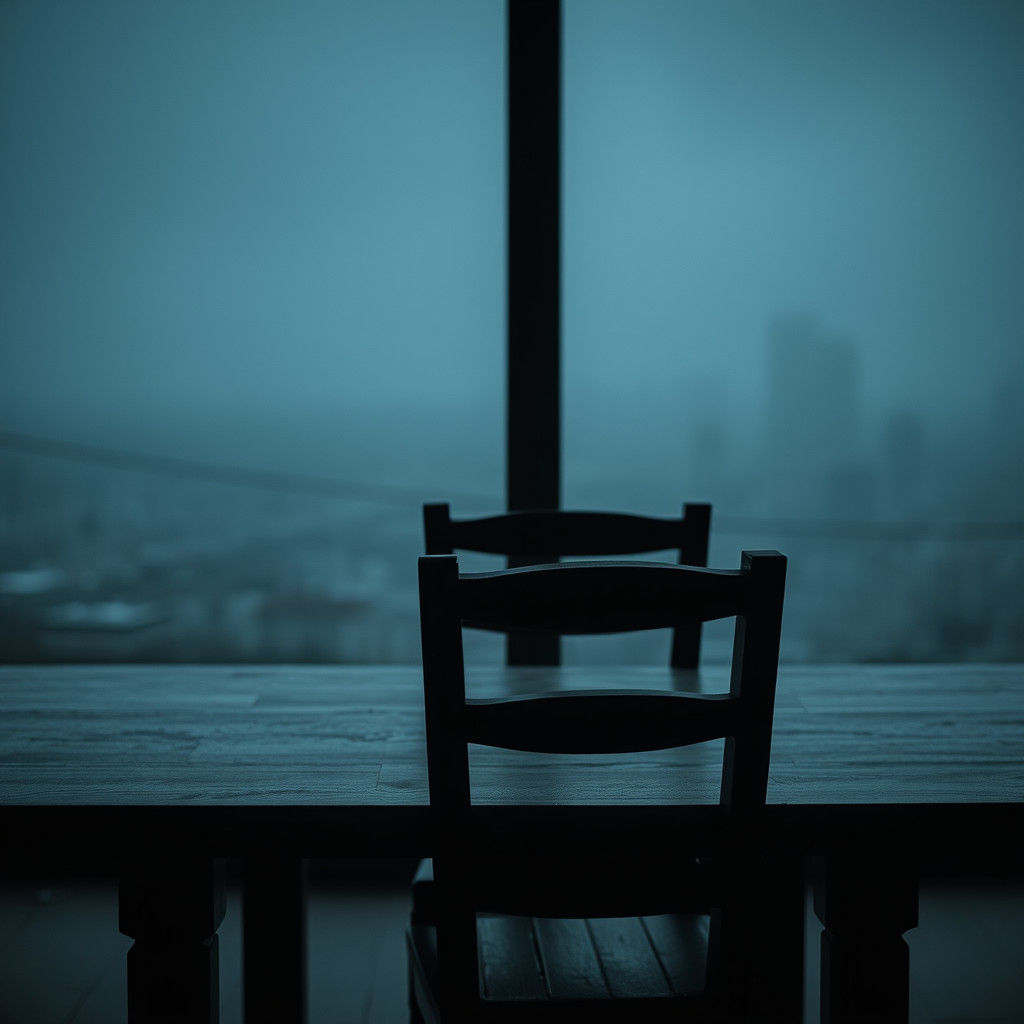 Hyperrealistic Empty Chair with Cinematic Lighting