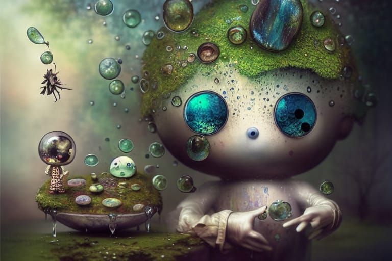 Dripping Glass Quark Meteorite Arc Toast