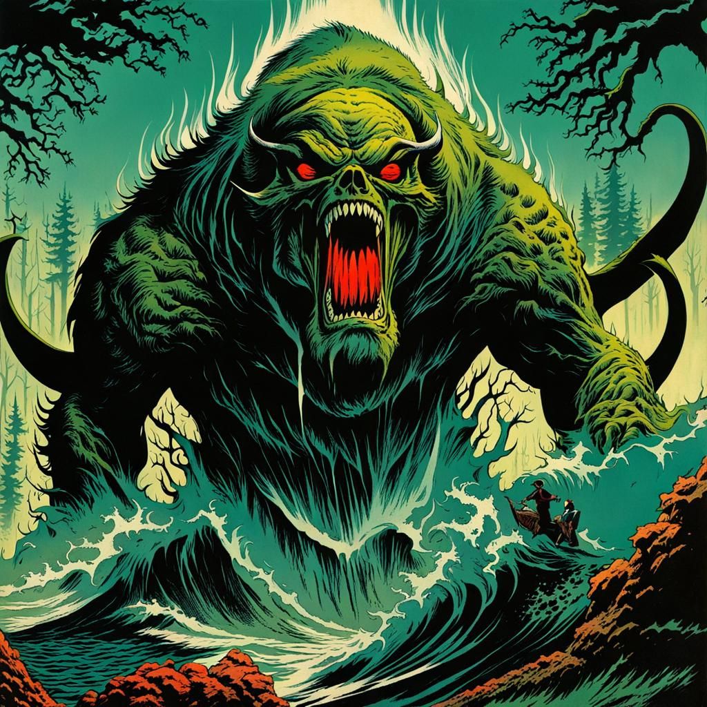 Epic Horror Comic Art from the 1960s