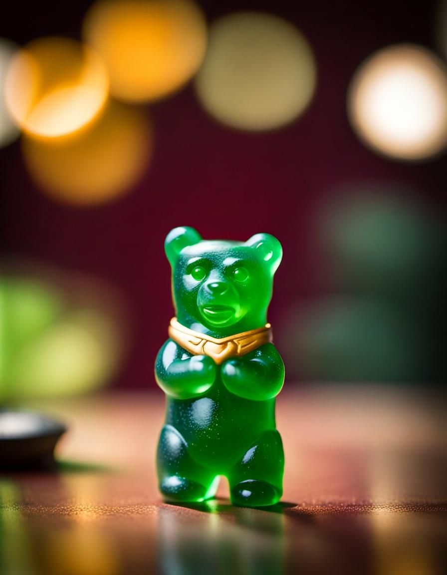 Gummy Bear Loki: Professional Photography