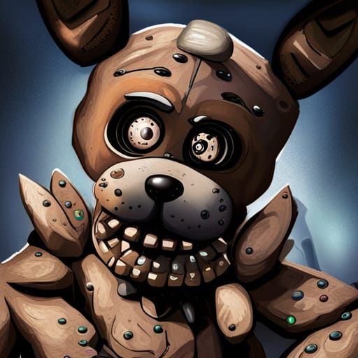 Five Nights at Freddy's Hyperrealistic Concept Art