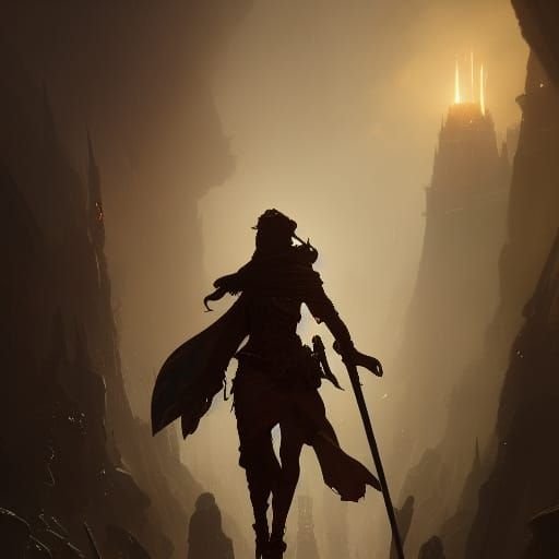 Dark Fantasy DND Concept Art in 8K Resolution