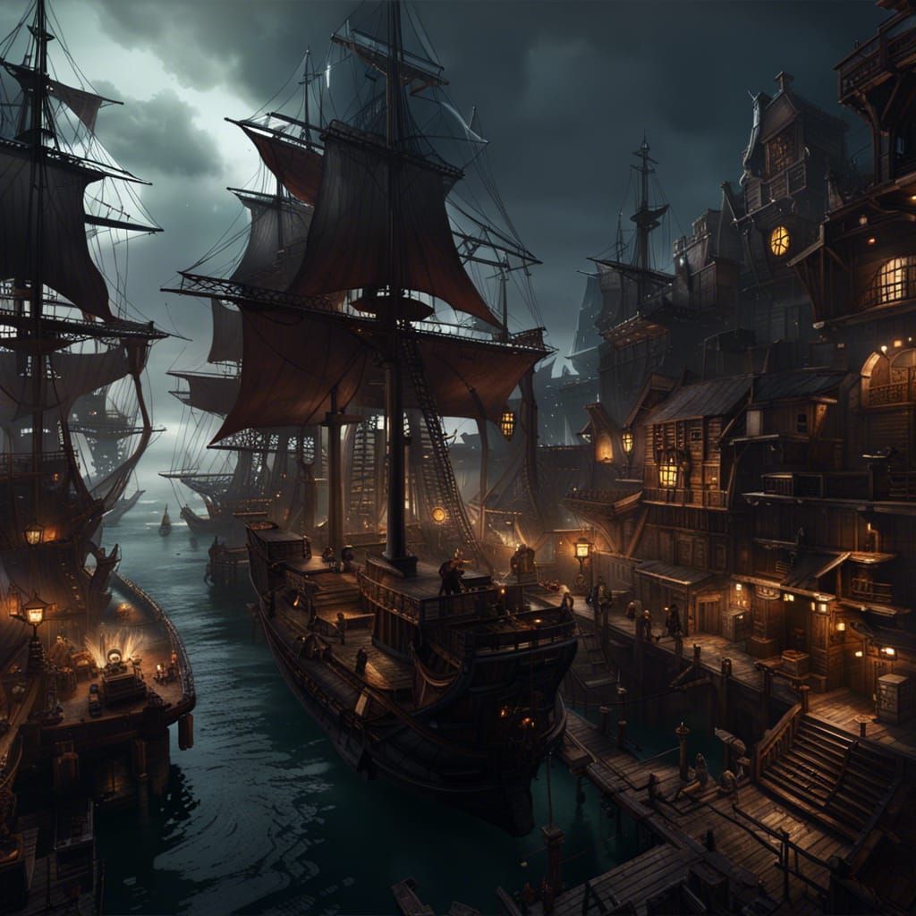 Dark Harbor during the great 'Age of Reason'