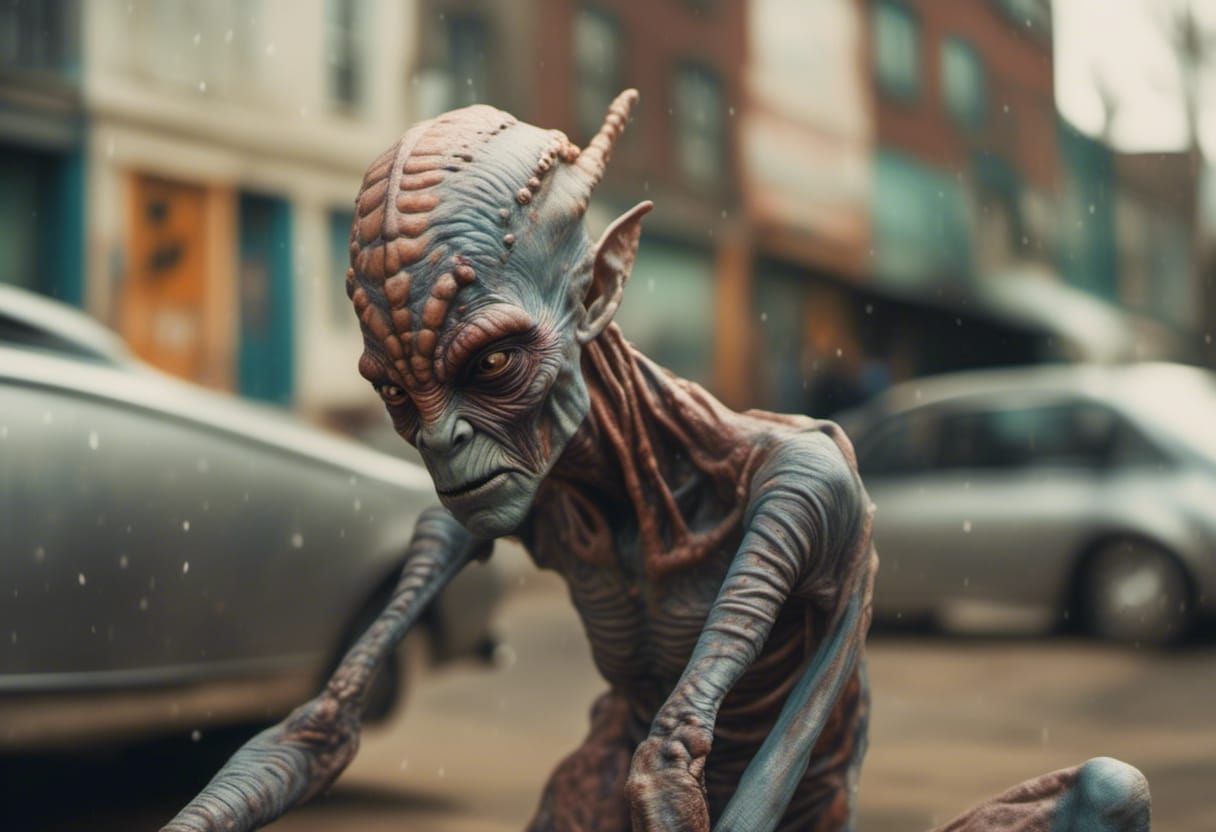 Intimate Moment of a Beautiful Couple in Hyperrealistic Phot...