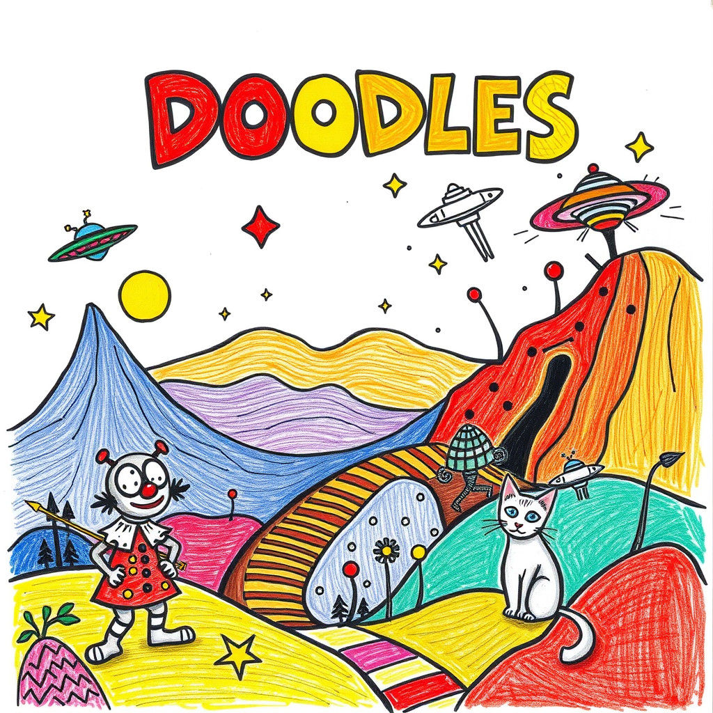 Comic Book Cover in R. Crumb Style