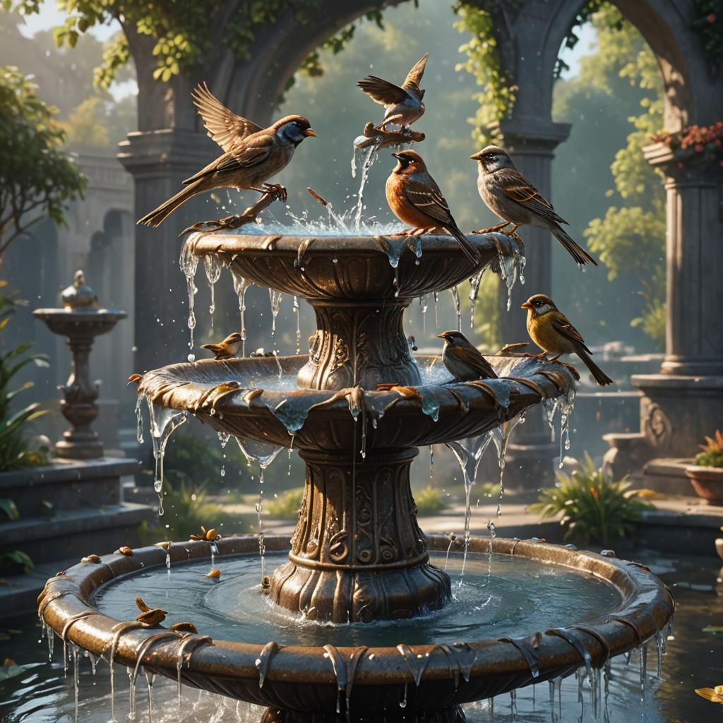 bird bath
