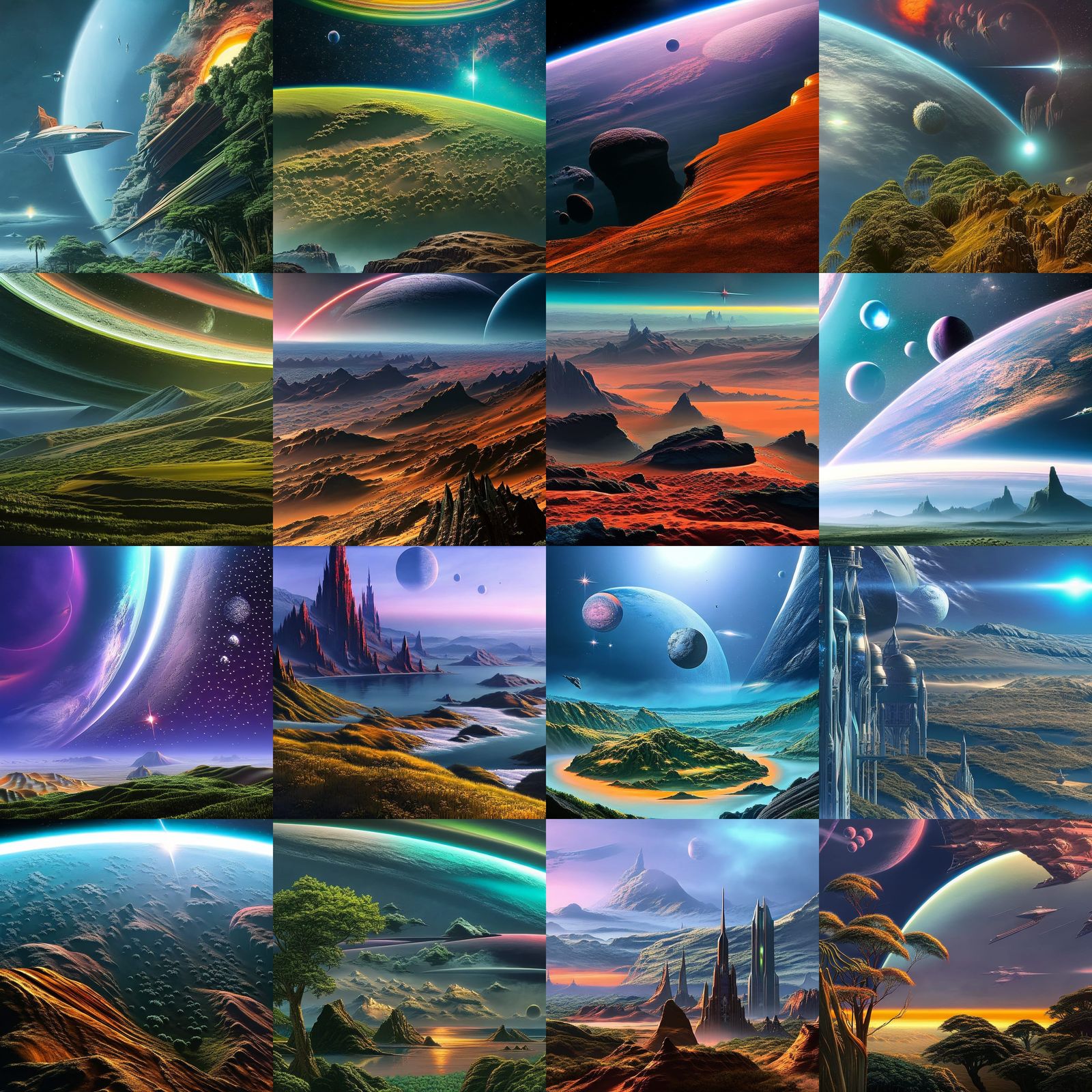 Peaceful Extraterrestrial Visit: Hyperrealistic Digital Art