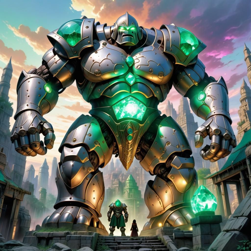 Emerald Golem