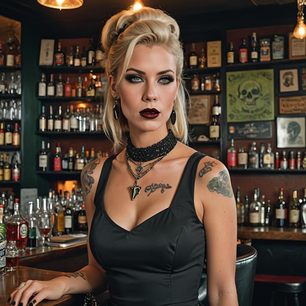 Blonde Woman Smoking: Professional Portrait Photography