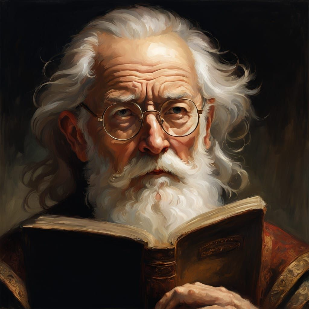 A Contemplative Gentleman Lost in Thought