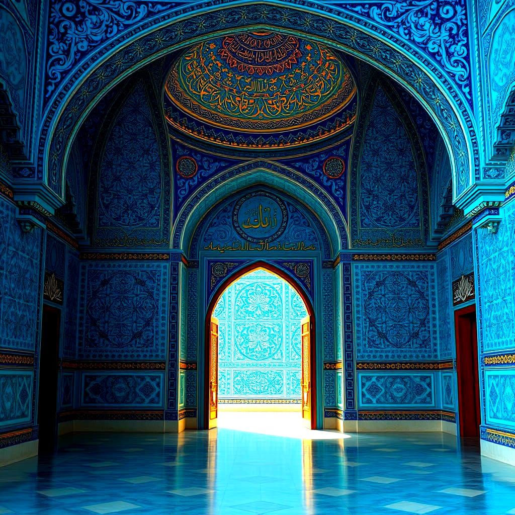 Inside a Mosque