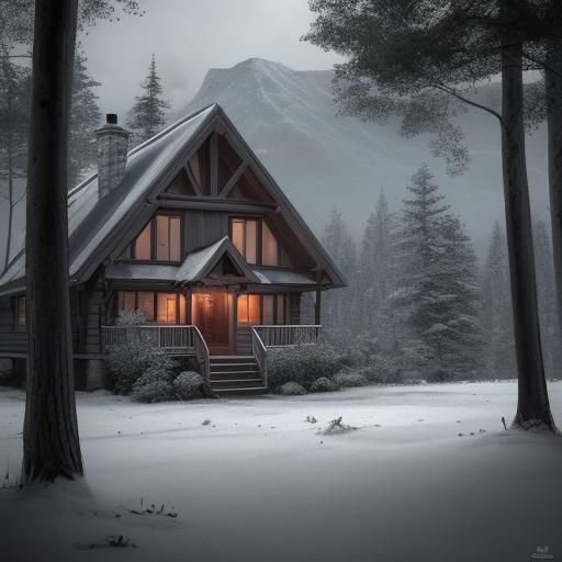 Cozy Cottage Home in Hyperrealistic Style